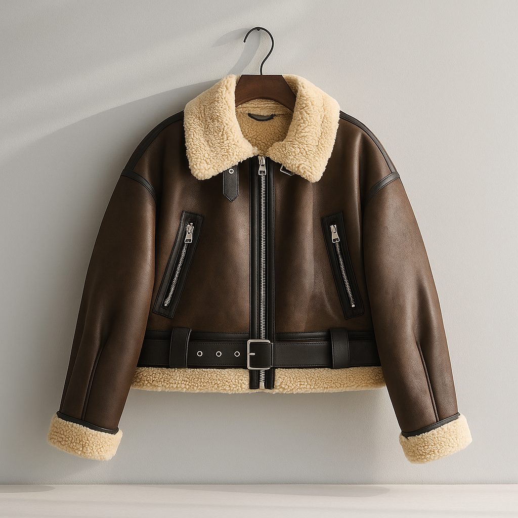 Camden Leather Bomber