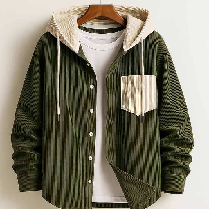 Hazleton Corduroy Hoodie