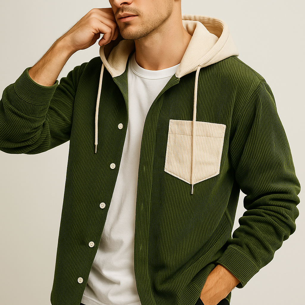 Hazleton Corduroy Hoodie