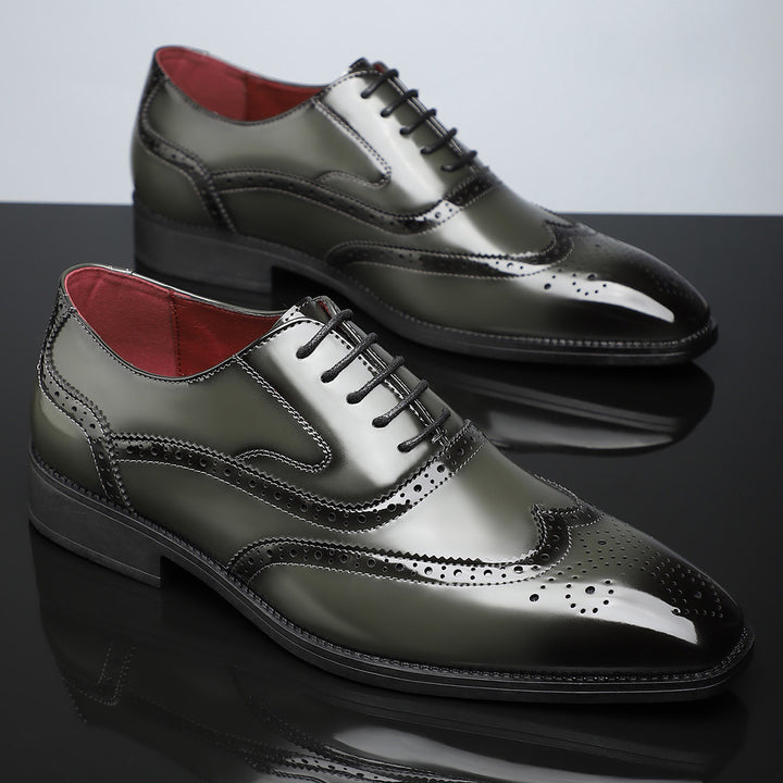 Belmore Glossed Brogues