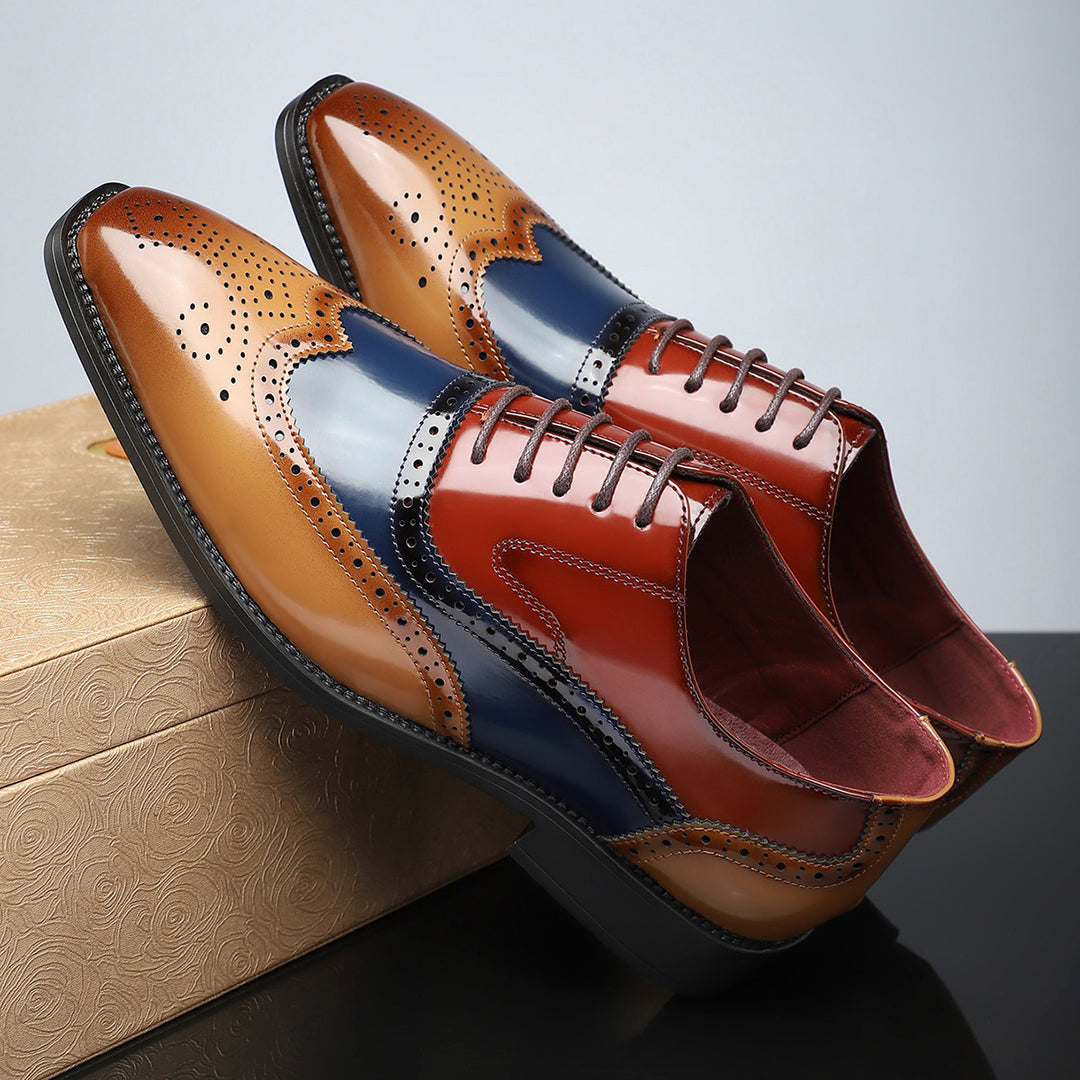 Belmore Glossed Brogues