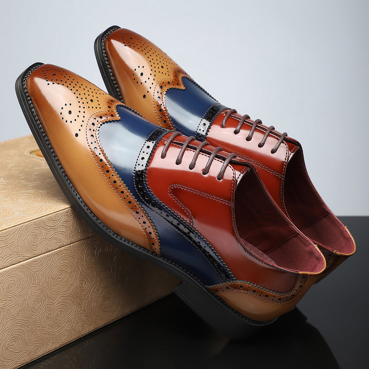 Belmore Glossed Brogues