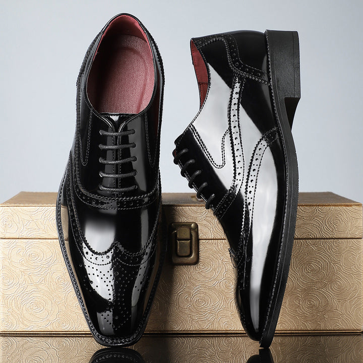 Belmore Glossed Brogues