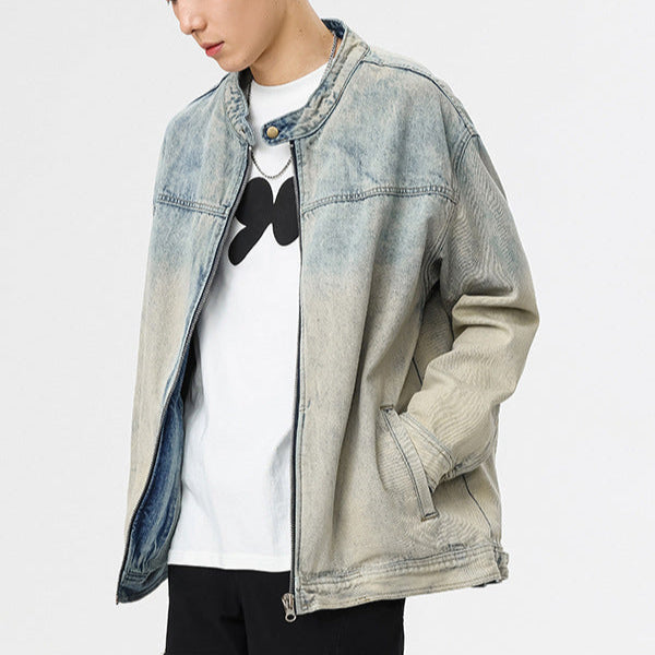 Ashridge Denim Moto Jacket