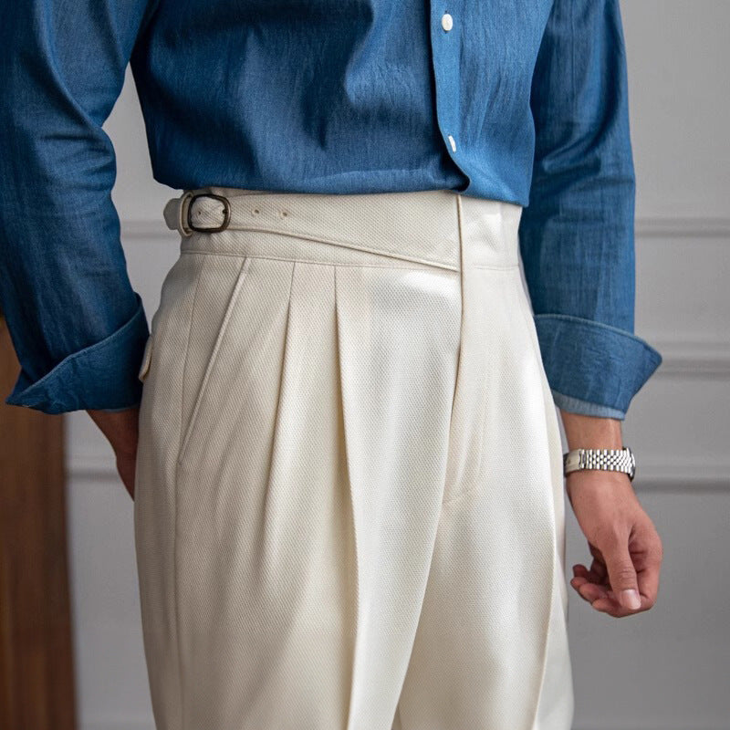 Axton Pleated Trousers