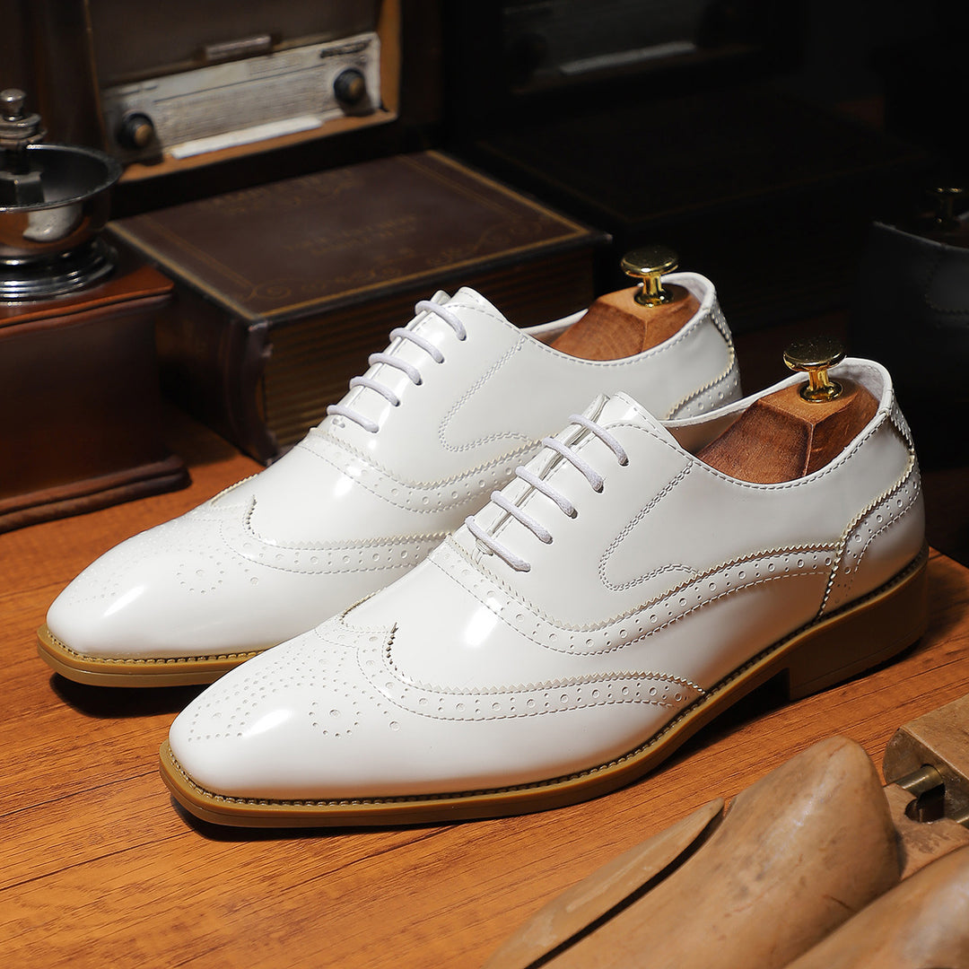 Belmore Glossed Brogues