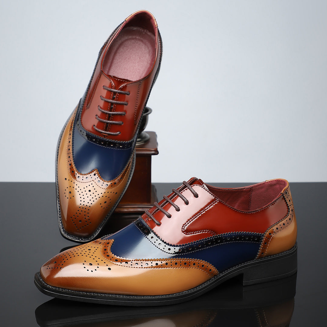 Belmore Glossed Brogues