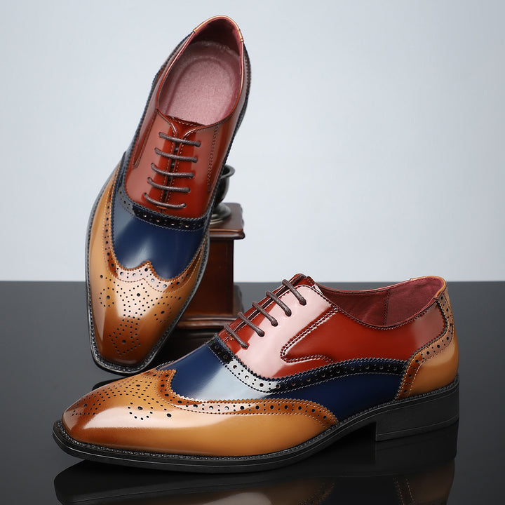 Belmore Glossed Brogues