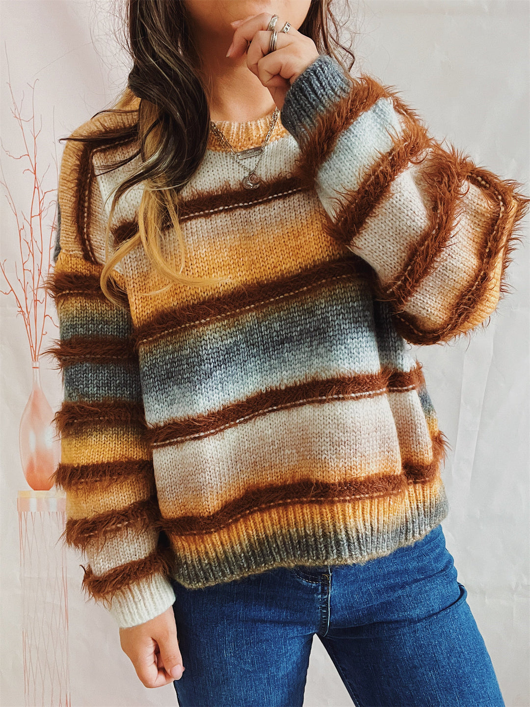Cloudfall Fuzz Sweater