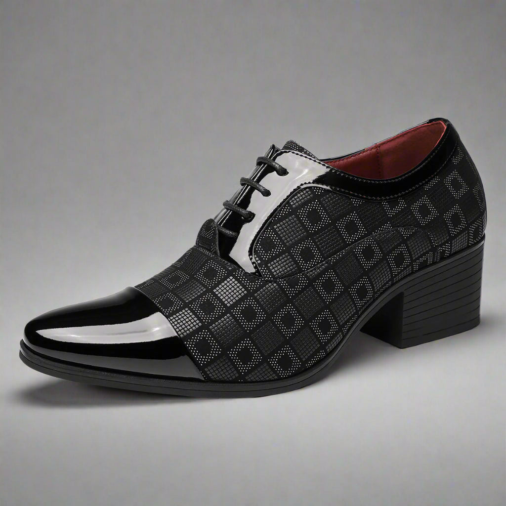 Palermo Stacked Heel Oxfords