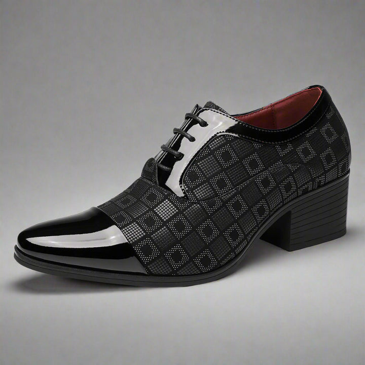 Palermo Stacked Heel Oxfords