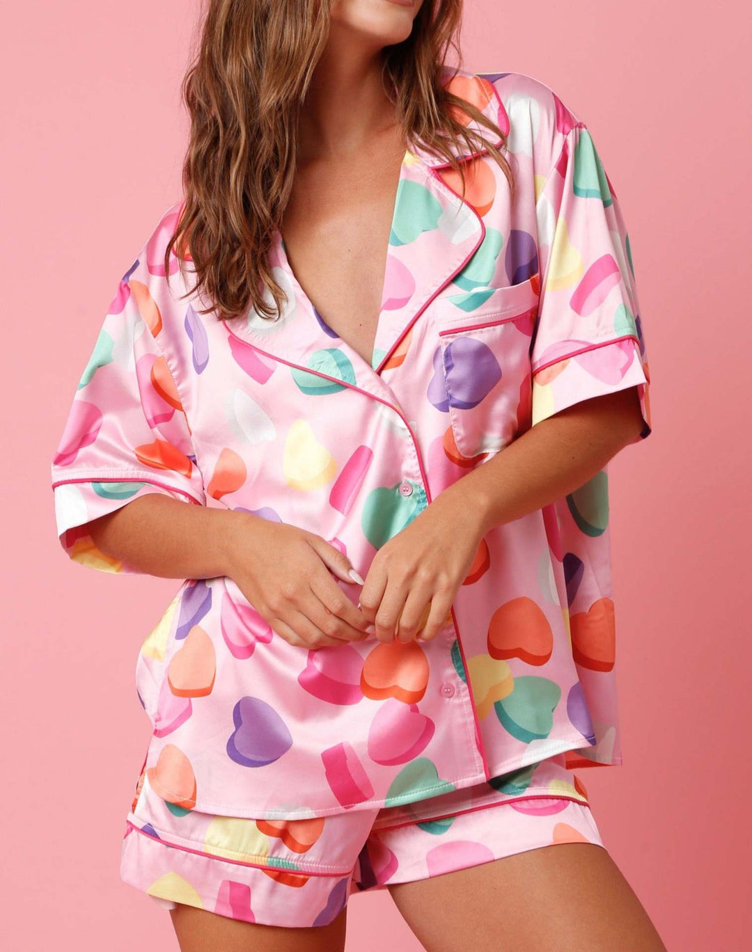 Love & Lounge Silk PJ Set