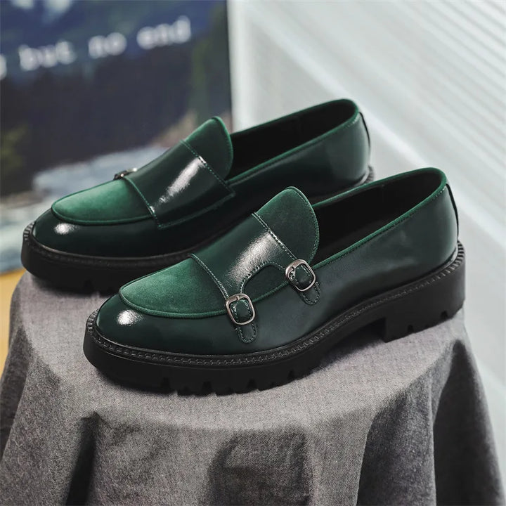 Langston Crest Leather Loafer