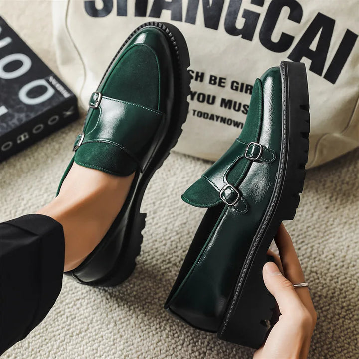 Langston Crest Leather Loafer