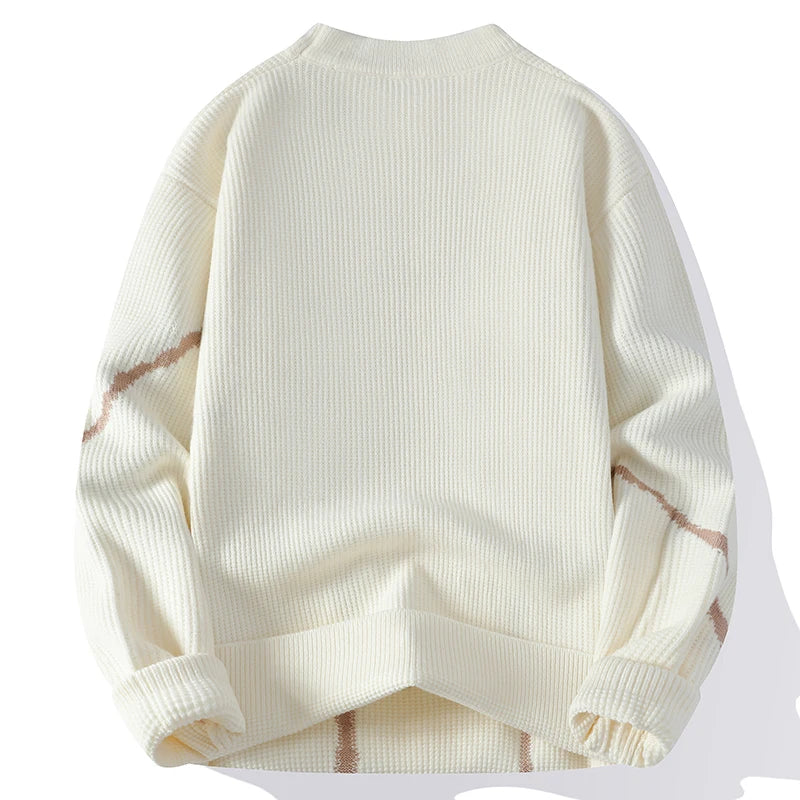 Fracture Vein Knit Pullover