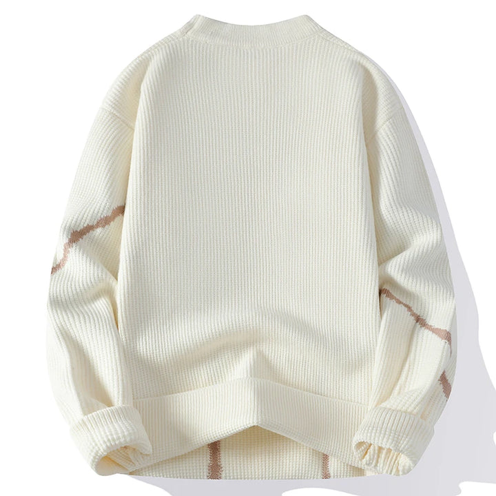 Fracture Vein Knit Pullover