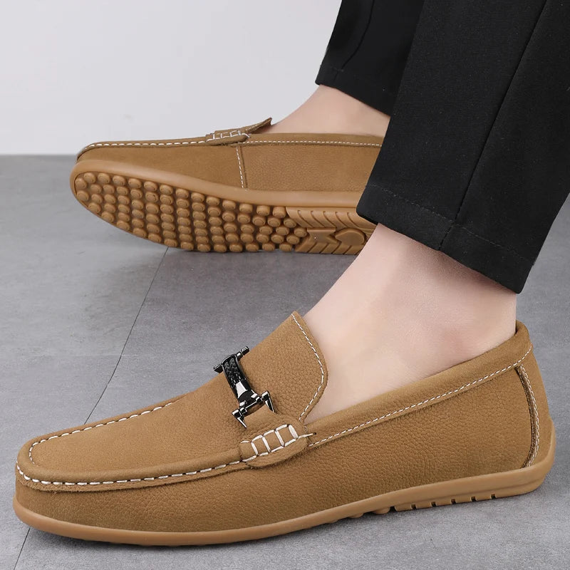 Camden Sloane Leather Driving Loafer