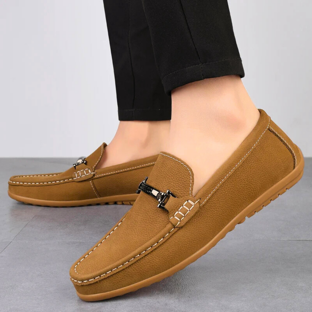 Camden Sloane Leather Driving Loafer