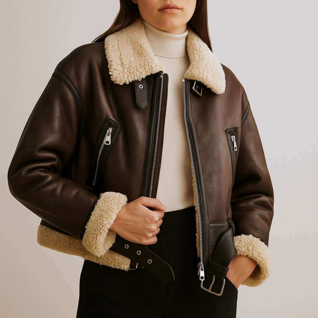 Camden Leather Bomber