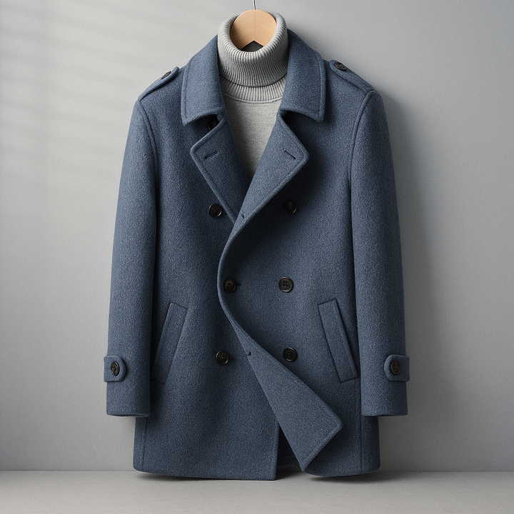 Savoy Wool Overcoat