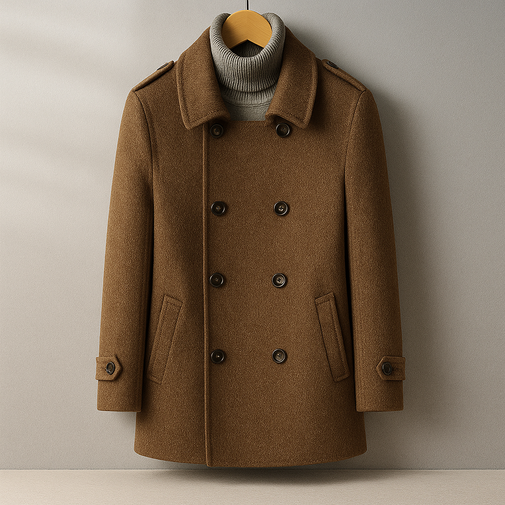 Savoy Wool Overcoat