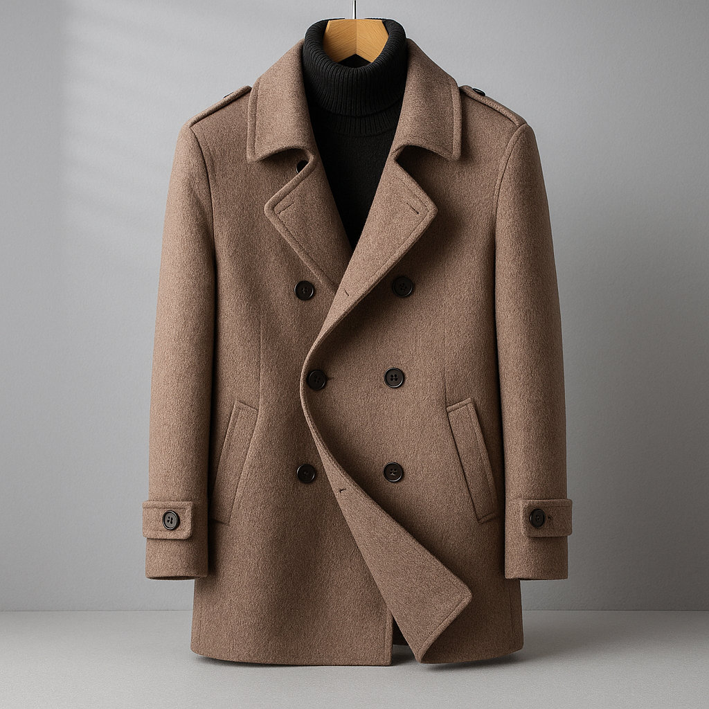 Savoy Wool Overcoat