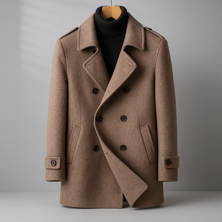 Savoy Wool Overcoat