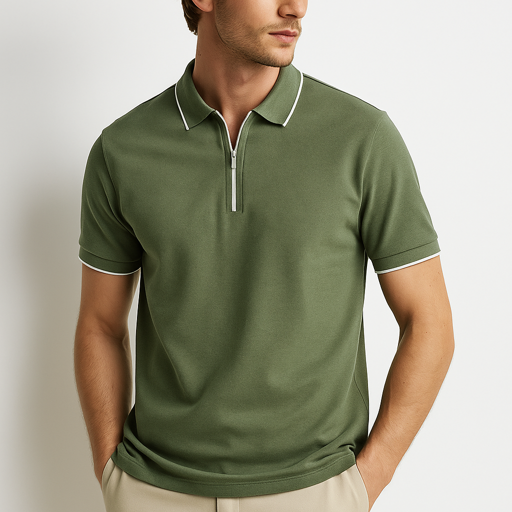 Havano 1/4 Zip Polo