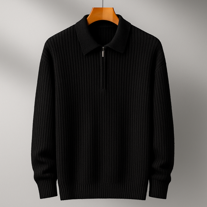 Brownstone 1/4 Zip Sweater