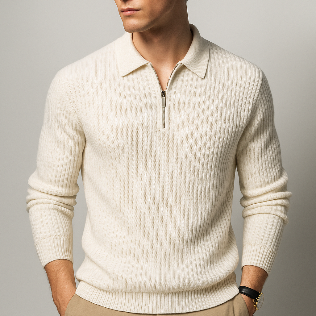 Brownstone 1/4 Zip Sweater