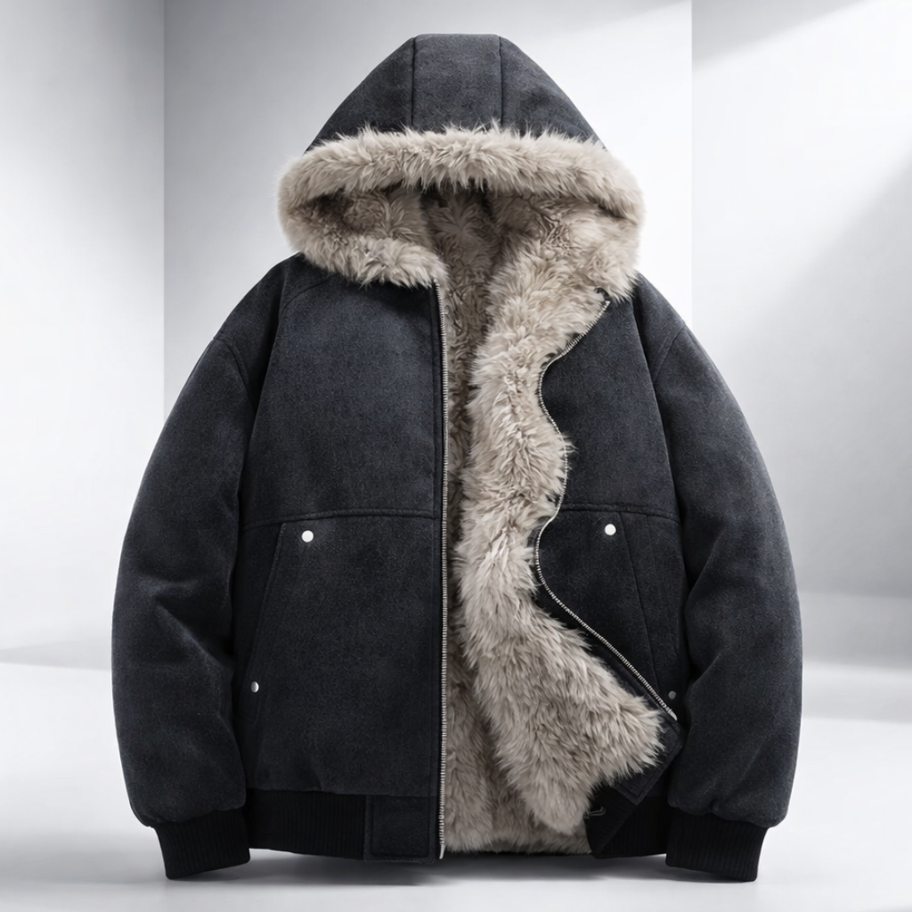 Nero Sherpa Jacket