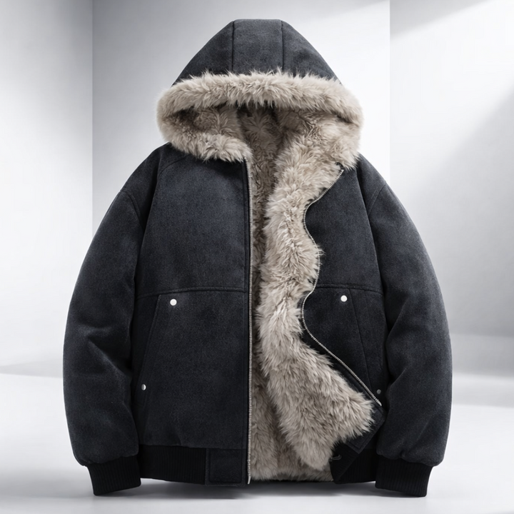 Nero Sherpa Jacket