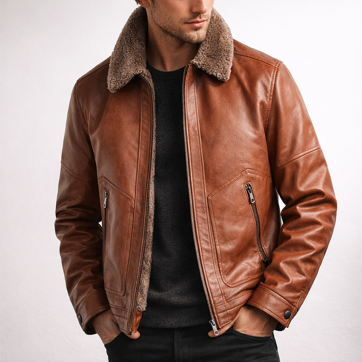 No. 14 Leather Bomber