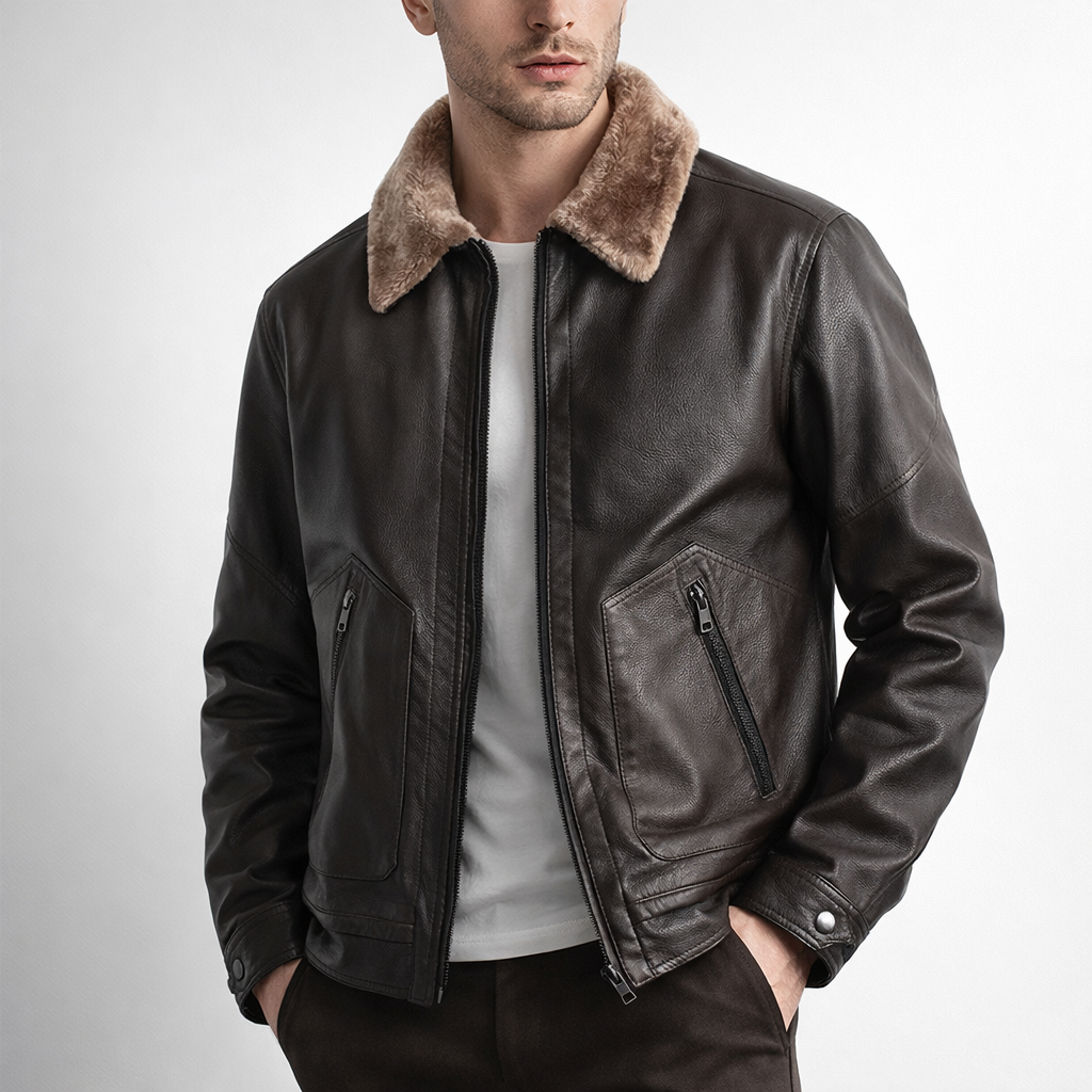 No. 14 Leather Bomber