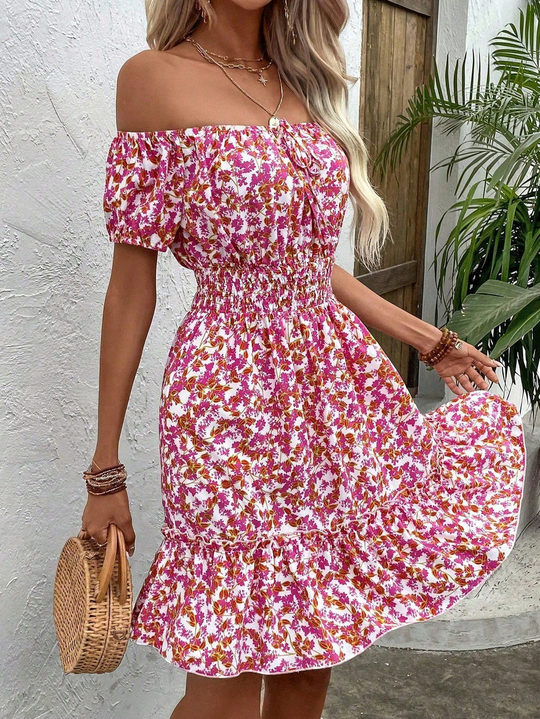 Maravella Off-Shoulder Dress