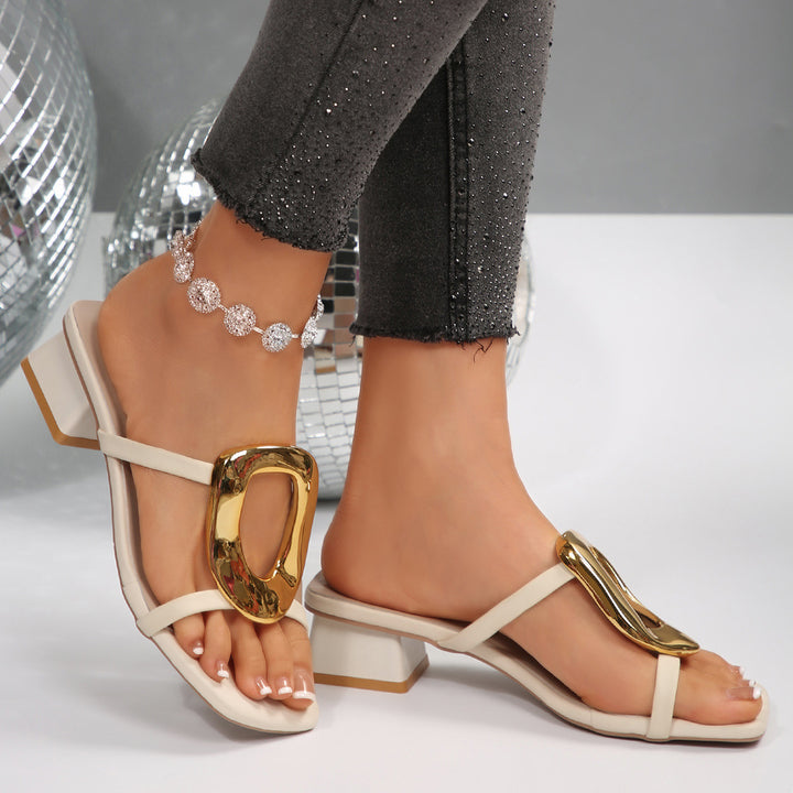 Byrne Molten Sandals