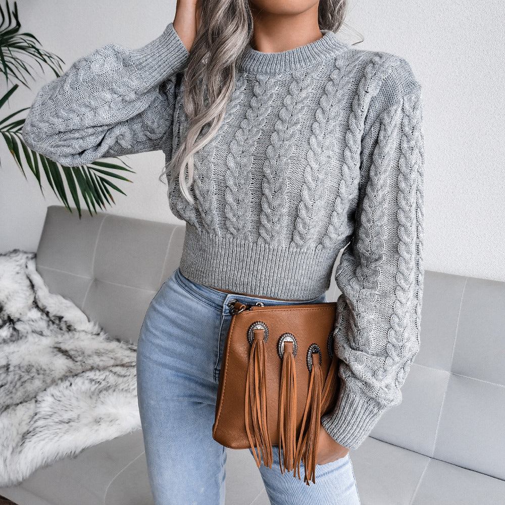 Bria Lane Cropped Sweater