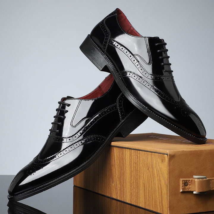 Belmore Glossed Brogues