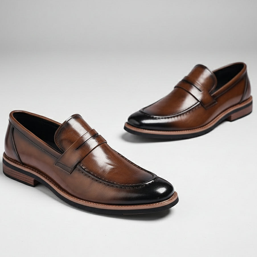 Waler Leather Slip-Ons