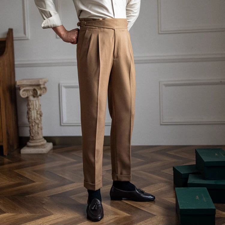 Axton Pleated Trousers