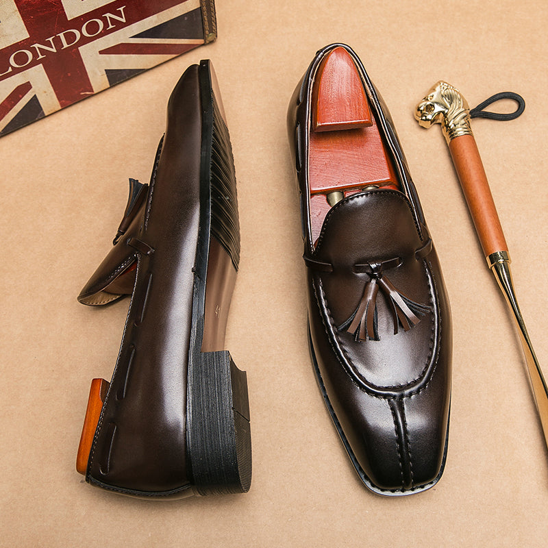 Peroni Leather Slip Ons