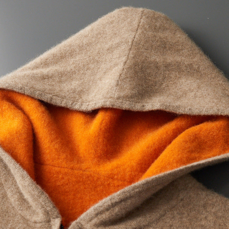 Halloran Cashmere Dual-Sized Zip-Up