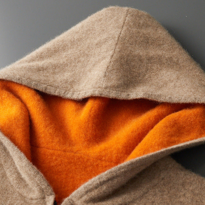 Halloran Cashmere Dual-Sized Zip-Up