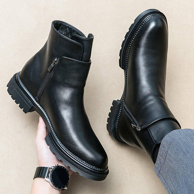 Beauford Leather Boots