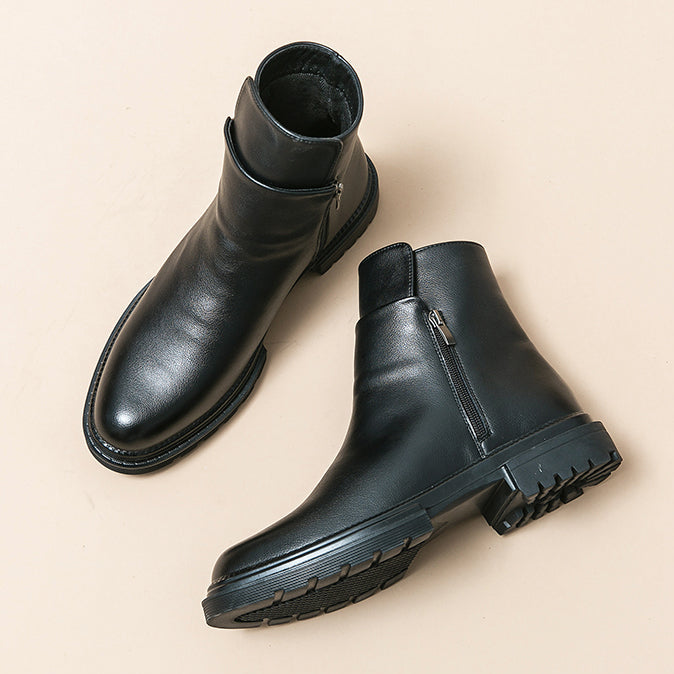 Beauford Leather Boots