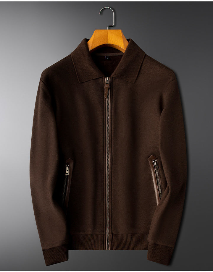Lucenti Collared Zip-Up