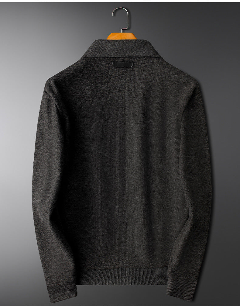 Lucenti Collared Zip-Up
