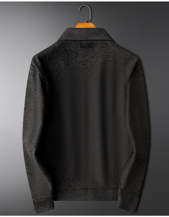 Lucenti Collared Zip-Up