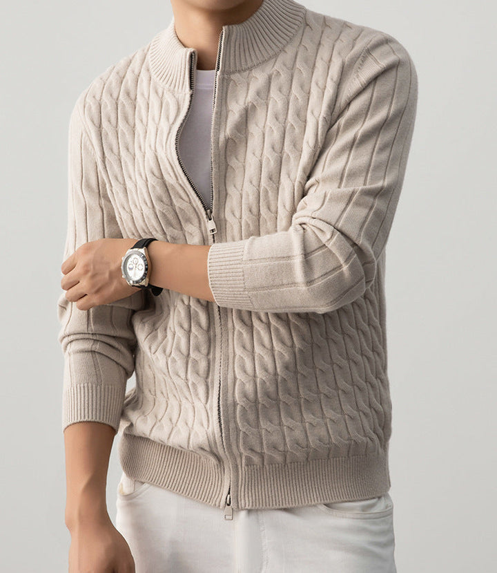 Callahan Cashmere Zip