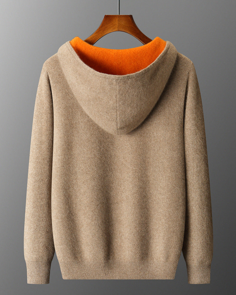 Halloran Cashmere Dual-Sized Zip-Up